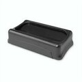 Eat-In Swing Lid Top- Rectangular- 11-.38in.x20-.38in.x4-.75in.- Black EA1673722